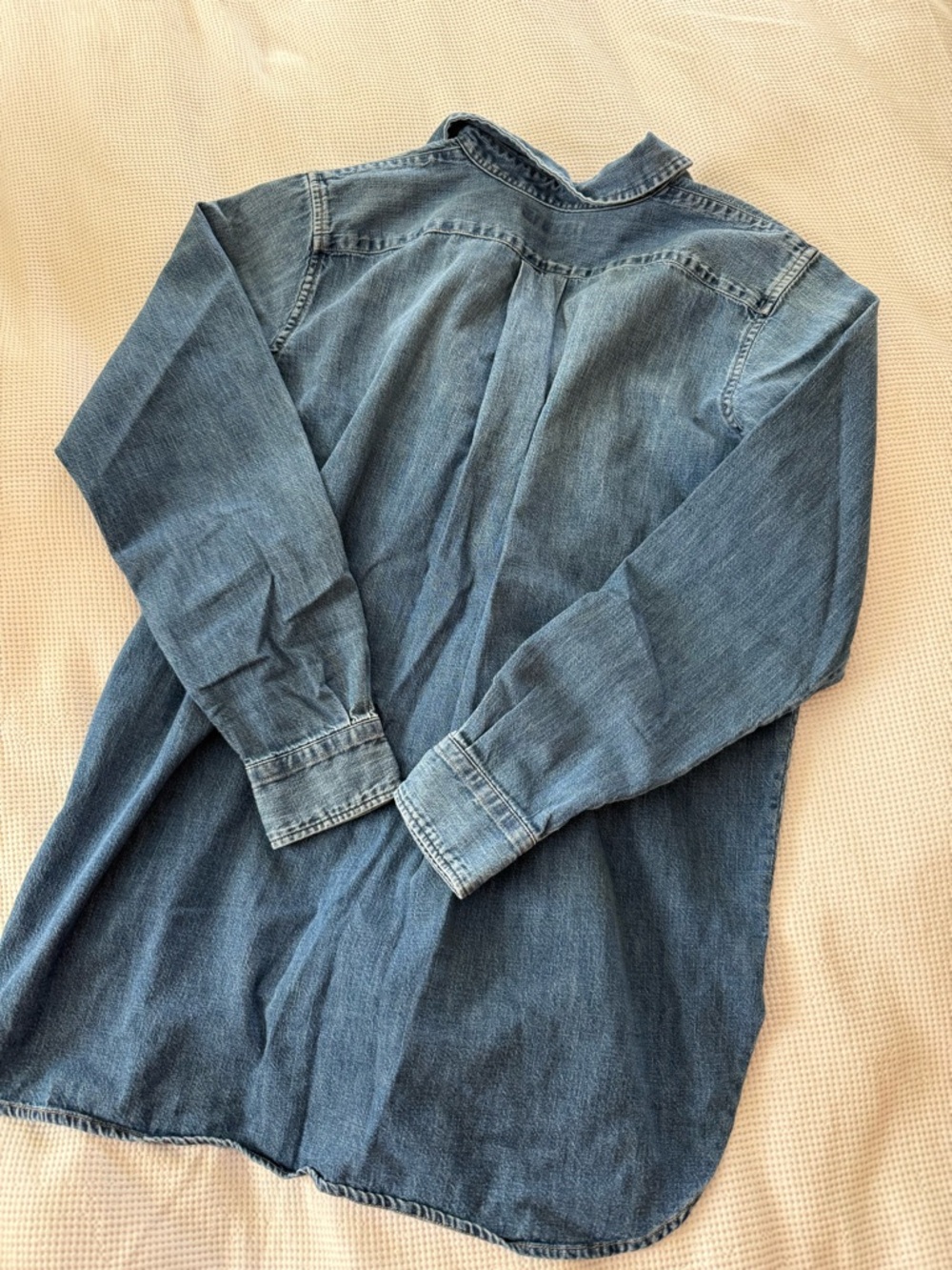 Ralph Lauren Blue Denim Shirt - Washed Indigo - Picture 3 of 4